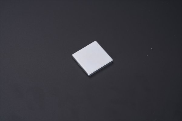Black coated cube magnets